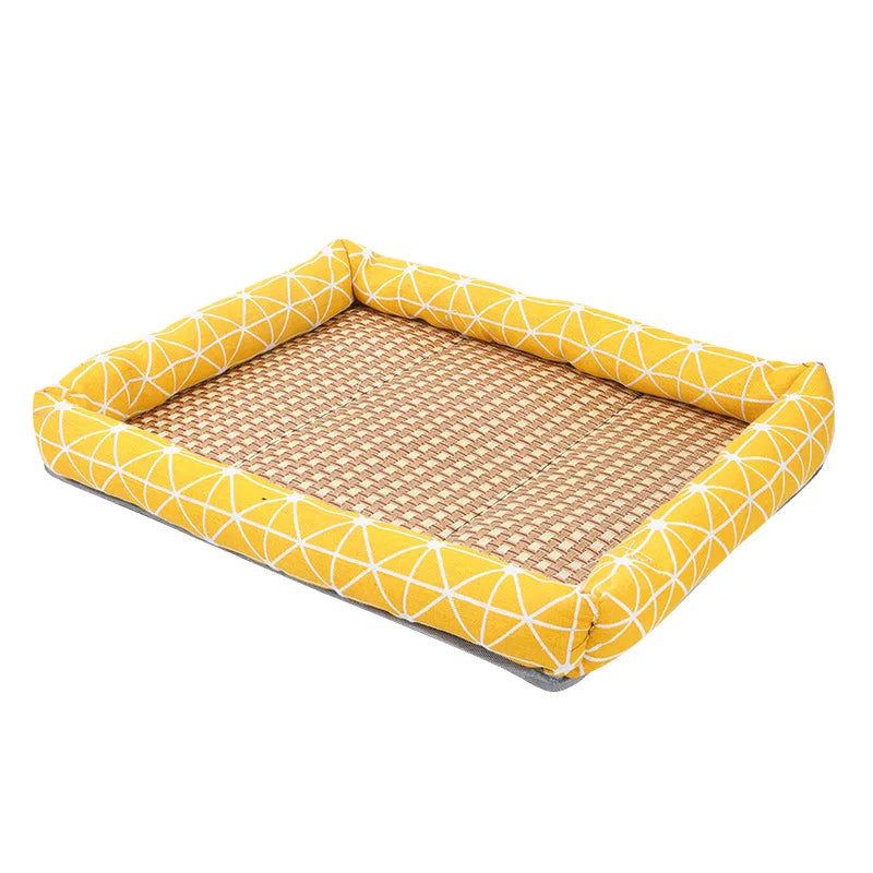 Pet Ice Mat All-season Dog House Anti-slip Wear-resistant Linen