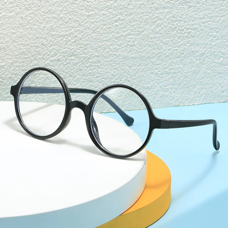 Kids Round Glasses Frame Clear Lens | Korean Style Photo Prop