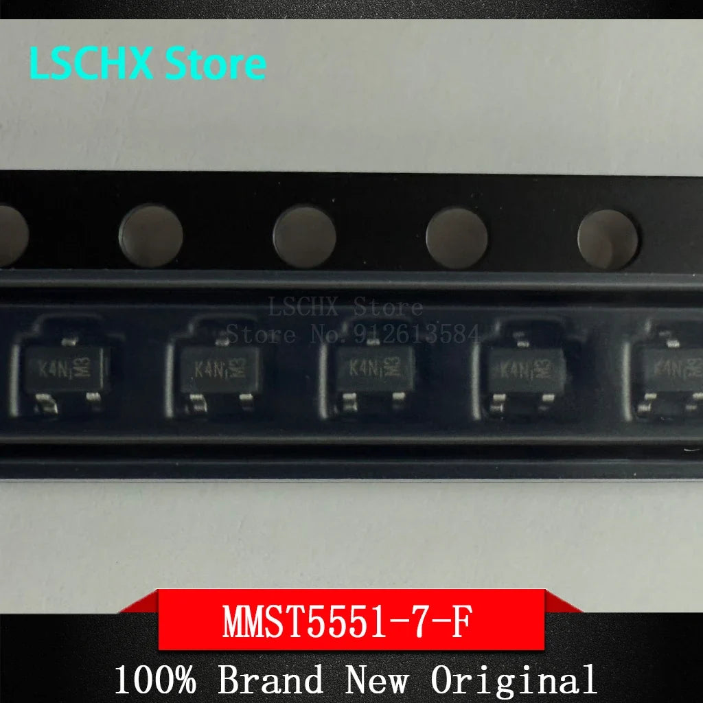 20pcs SMD BJT Transistors – MMST4403 MMST5401 MMST2907A SOT-23