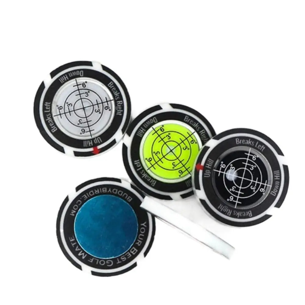Golf Green Reading Tool – Spirit Level & Ball Marker