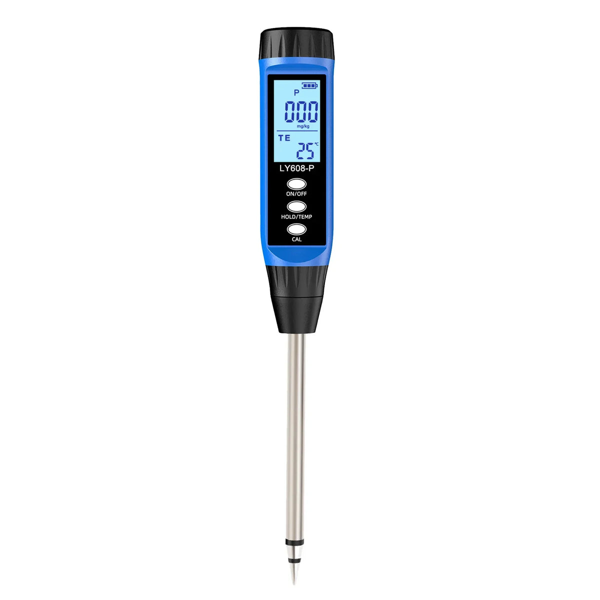 Soil Nutrient Tester Digital Phosphorus Meter Temperature Gardens
