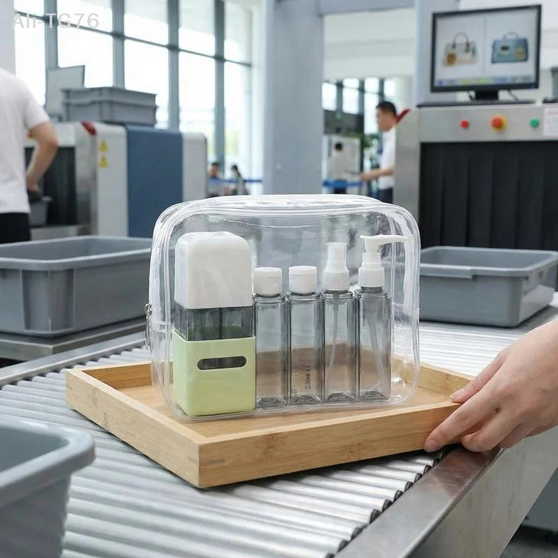 4-in-1 Refillable Travel Bottle Set | 60ml Pump Bottles, 4 Pack