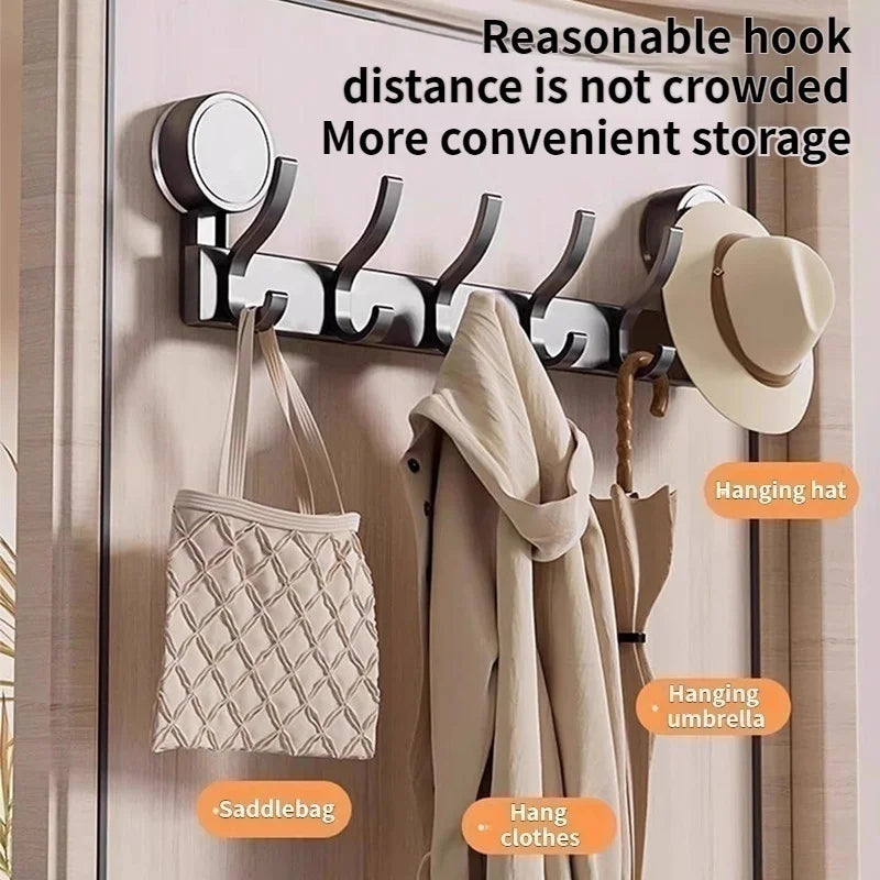 No-Drill Suction Cup Wall Hooks – Waterproof Removable Hangers
