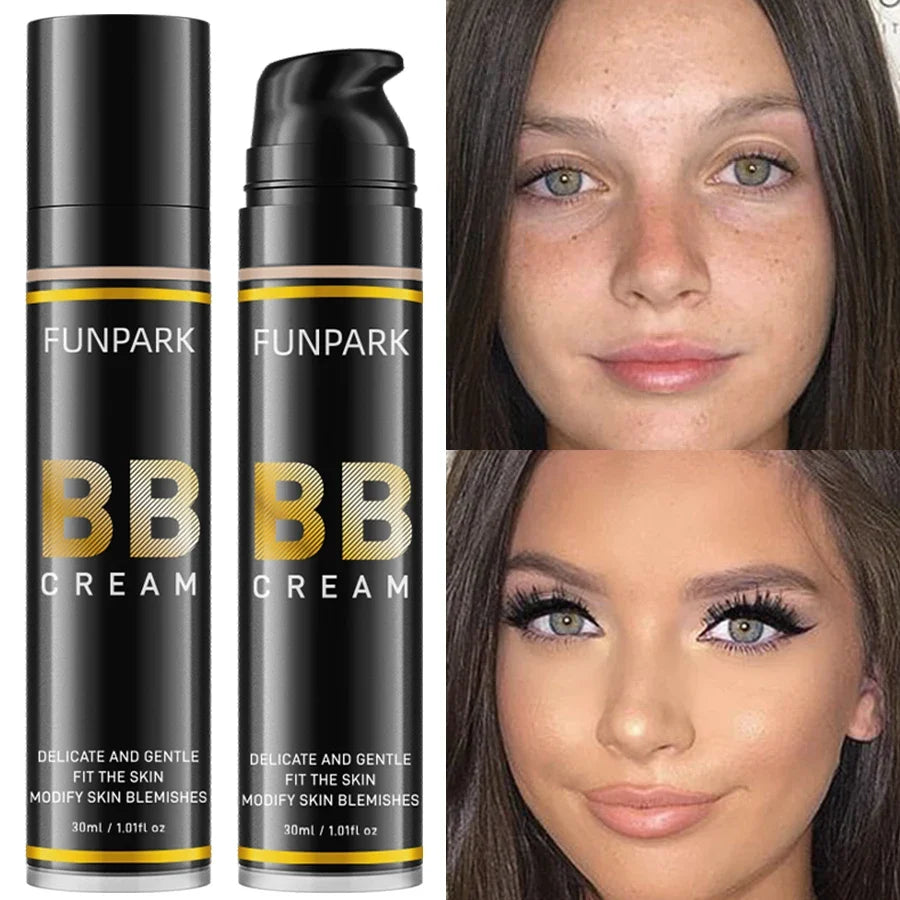 FUNPARK CC Cream Foundation – 8 Shades, Concealer & Coverage