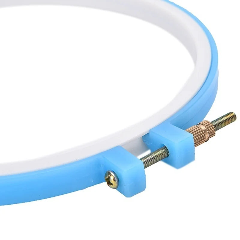 5-Piece Plastic Embroidery Hoop Set | Cross Stitch Ring Frames