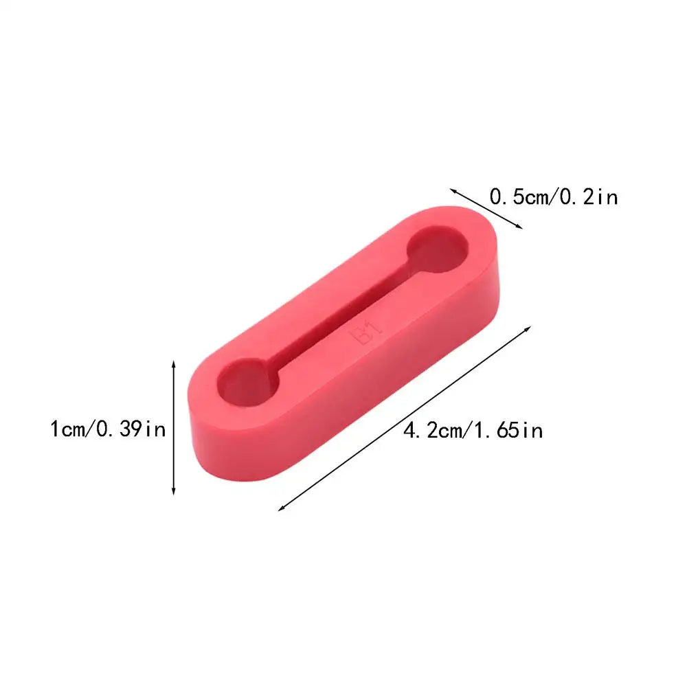 4PCS Silicone Car Door Latch Protector – Noise Dampening Guard