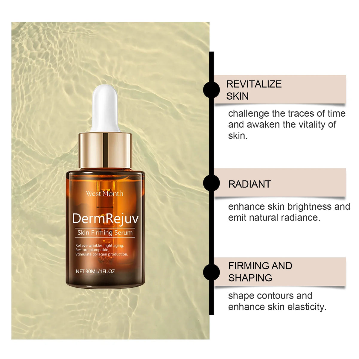 West Month Skin Firming Serum – Anti-Aging Facial Essence