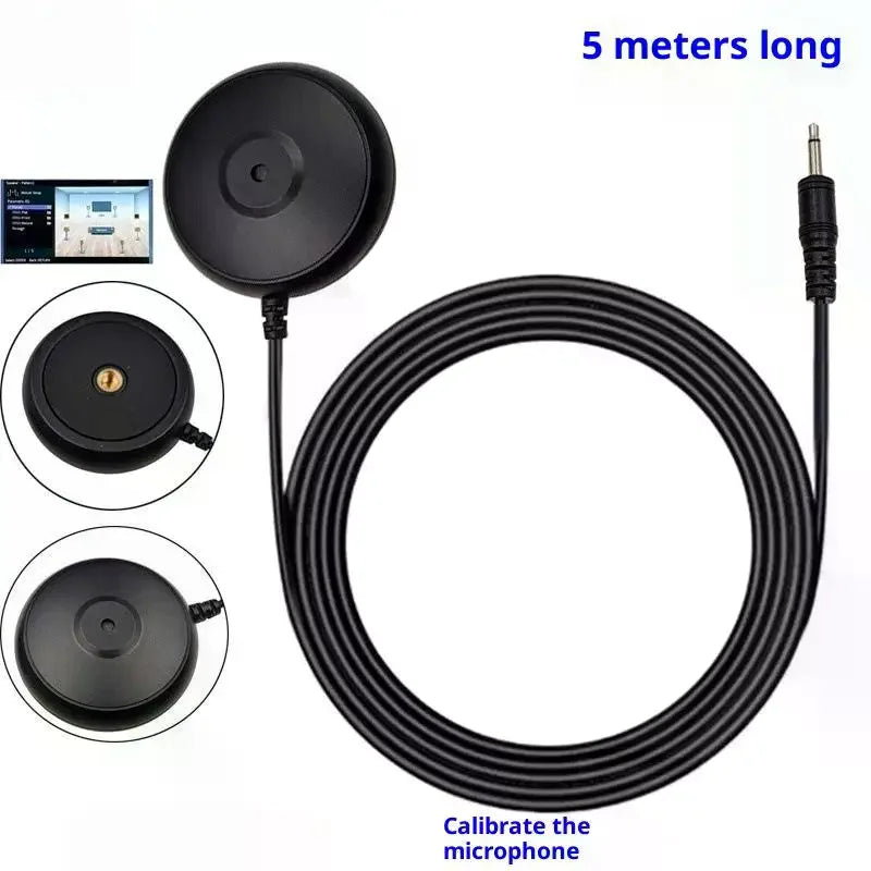 5M Calibration Microphone 20Hz–16KHz Omnidirectional Condenser