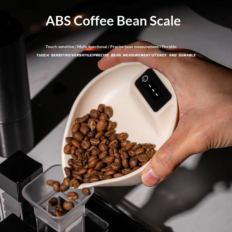 HOMEFISH Coffee Bean Scale | 0.1g LED Espresso Weighing Tray