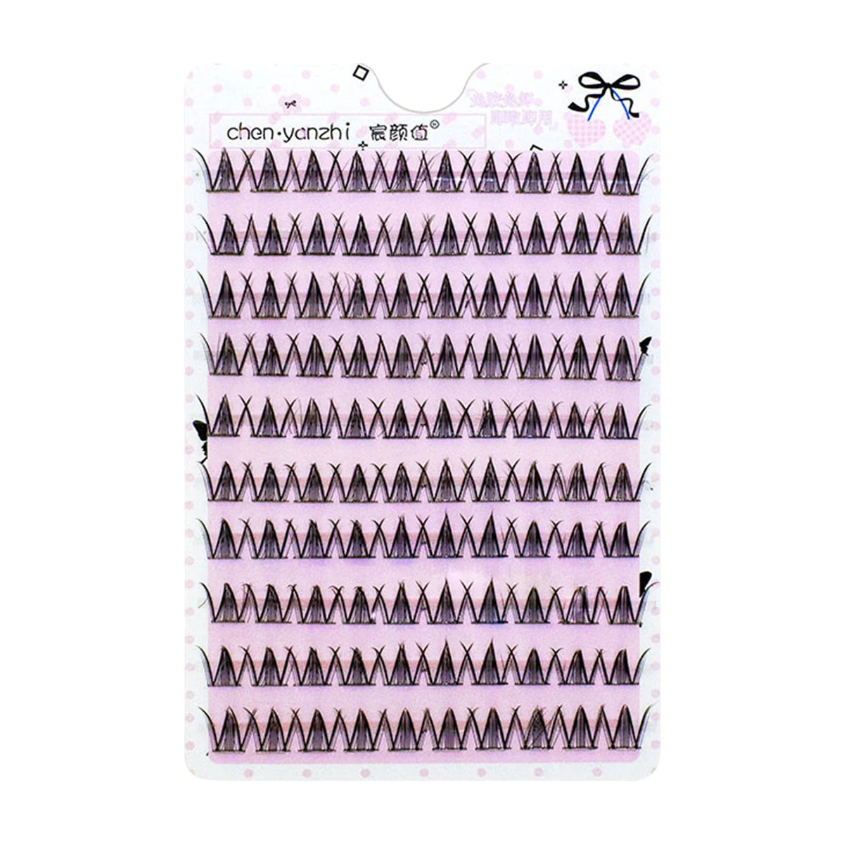 Manga Cluster False Eyelashes Glue-Free Natural Volume 10 Rows