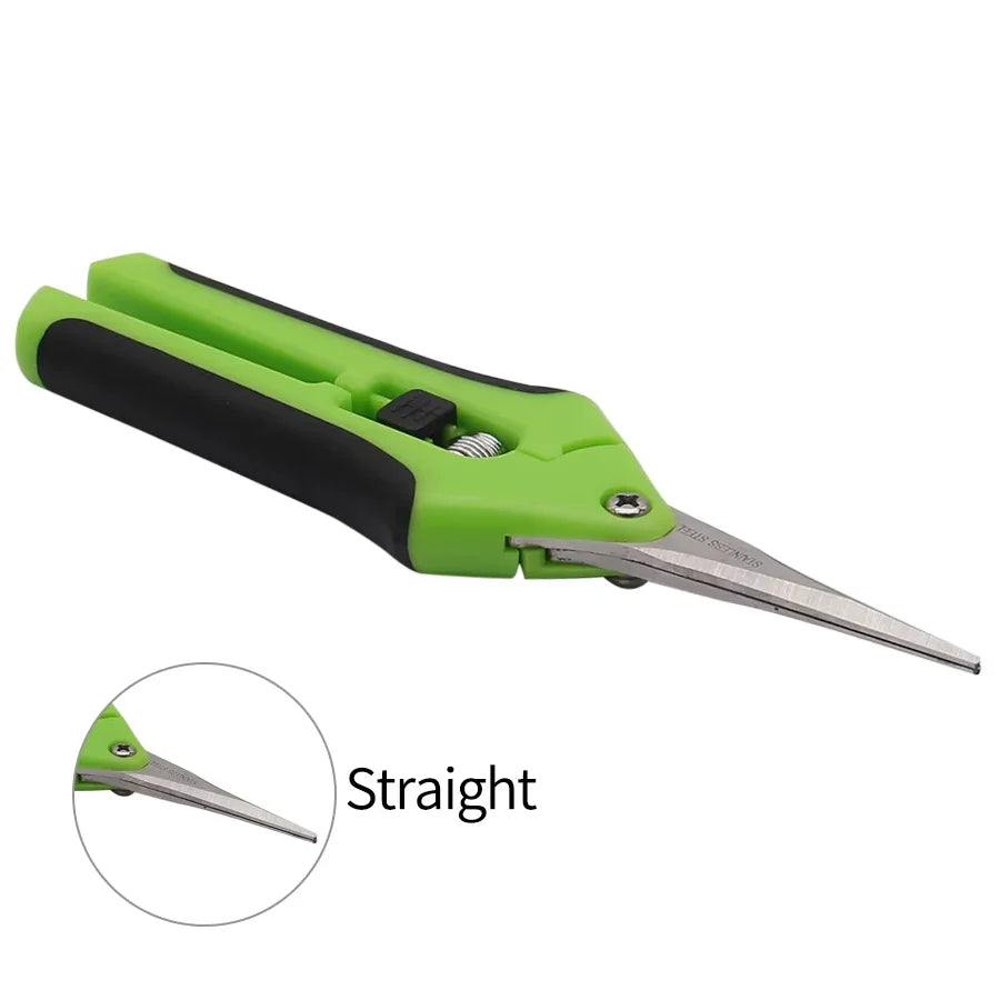 Garden Pruning Shears Stainless Steel Plants Fruit Grape Picking