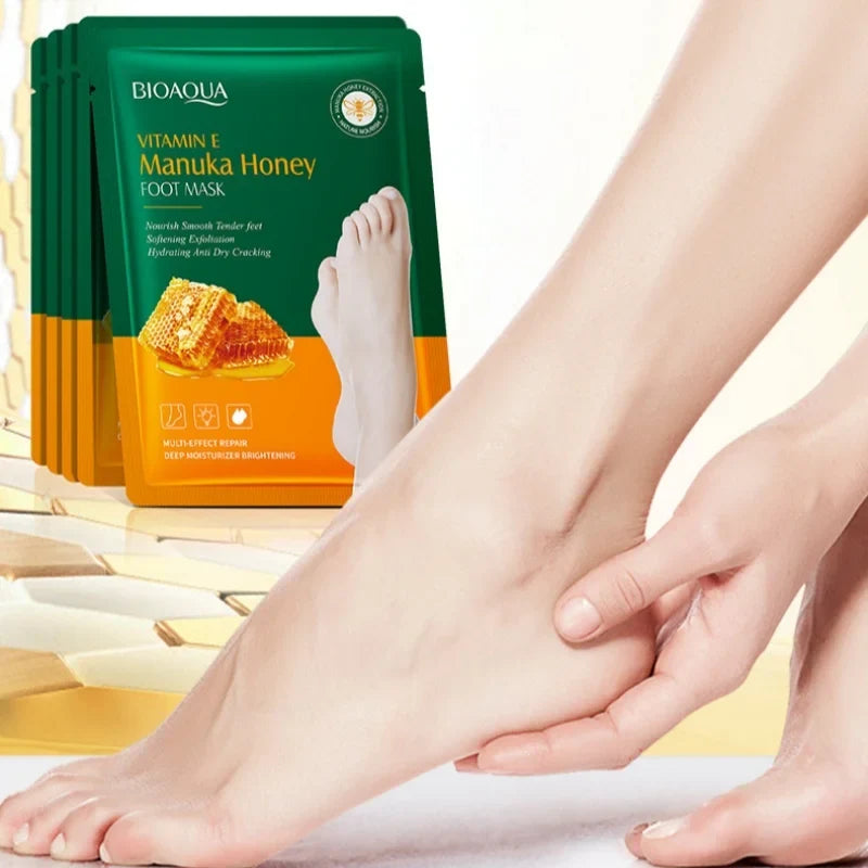 Vitamin E & Honey Foot Mask – Nourish, Soften & Smooth Feet