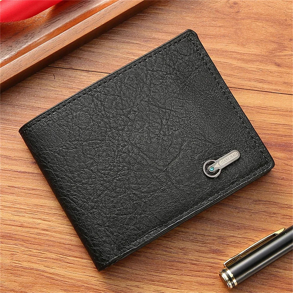 Men Wallet Vintage Women Wallets Men's Backpack Short Shoulder Bag
