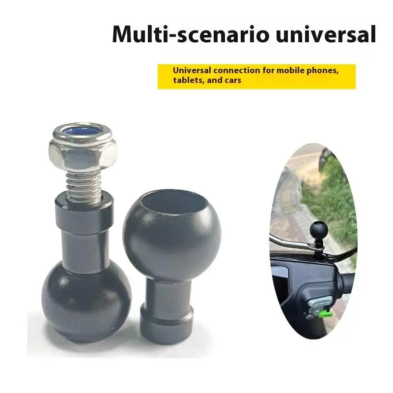 Motorcycle Camera Ball Head Mount Connector M6 M8 M10 Screw