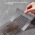 Self-adhesive Floor Drain Stickers Cutable Shower Hair Catcher