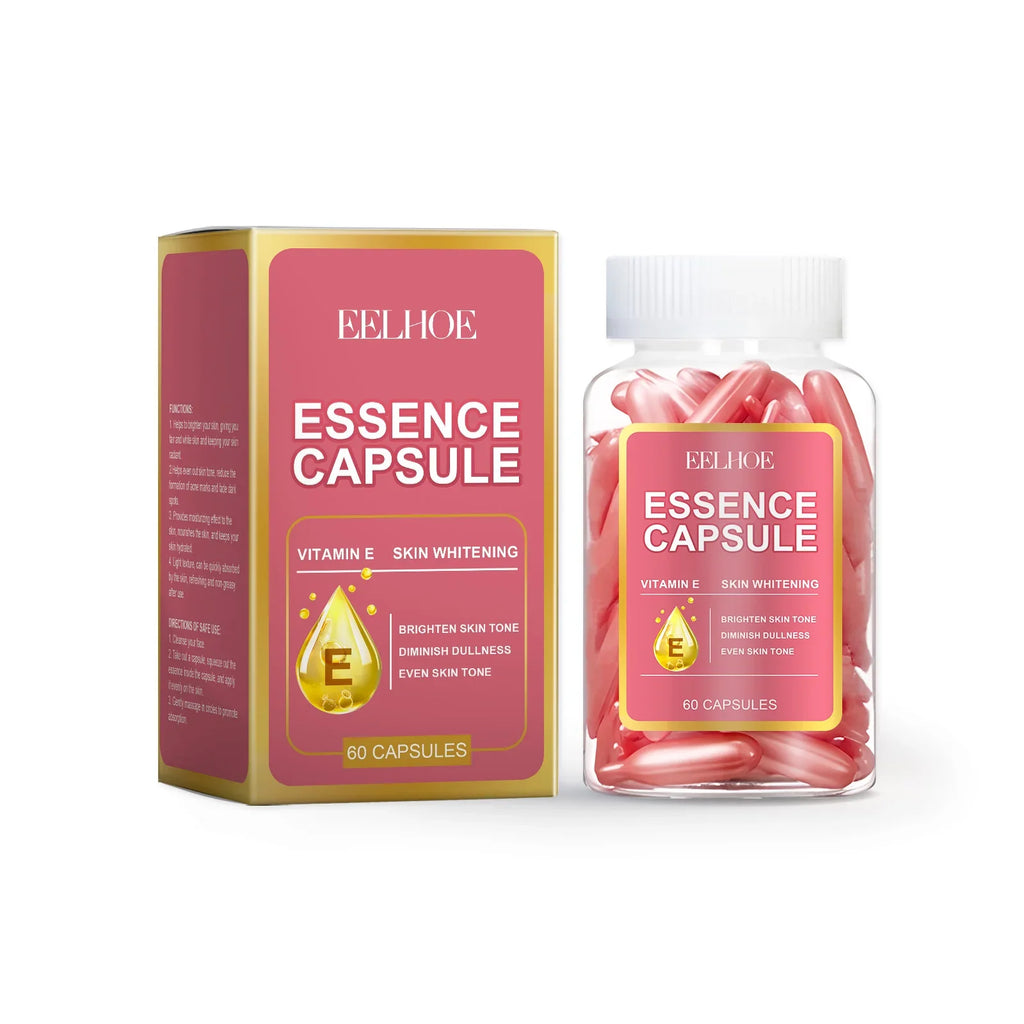 EELHOE Brightening Face Serum Capsules | Vitamin E, 60 pcs