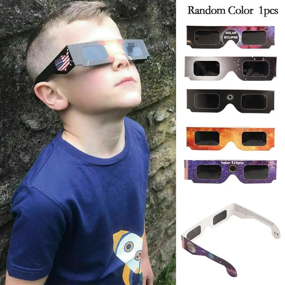 Solar Eclipse Glasses for Kids & Adults | Safe Paper Eyewear