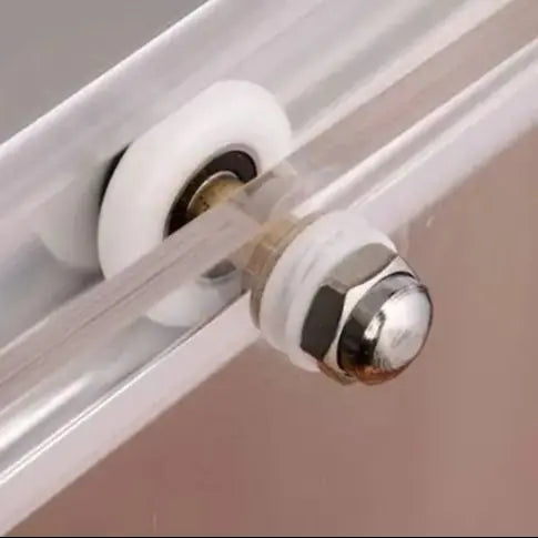 4-Pack Shower Glass Sliding Door Replacement Rollers & Pulleys