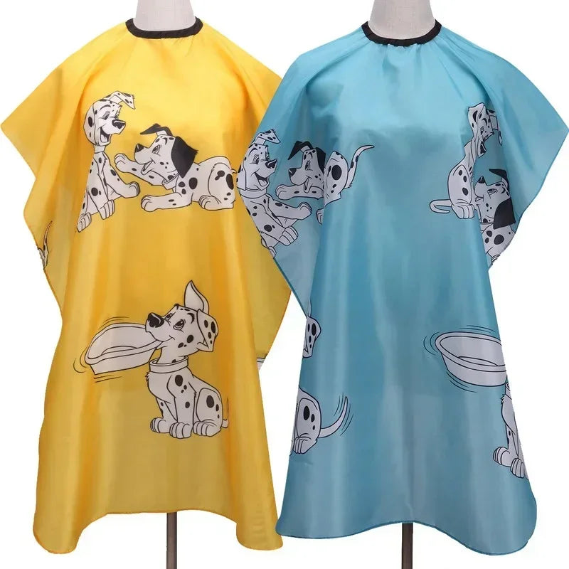 Kids Waterproof Cartoon Hair Cutting Cape | Children's Apron