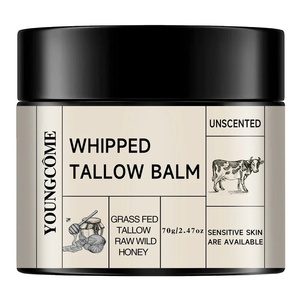 YOUNGCOME Beef Tallow Cream – Natural Moisturizing Face Balm