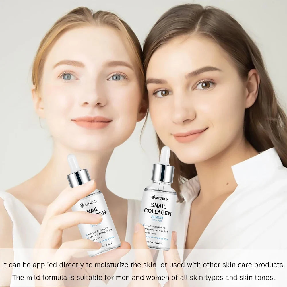 SUYARUN Snail Collagen Serum – Brightening & Hydrating Essence