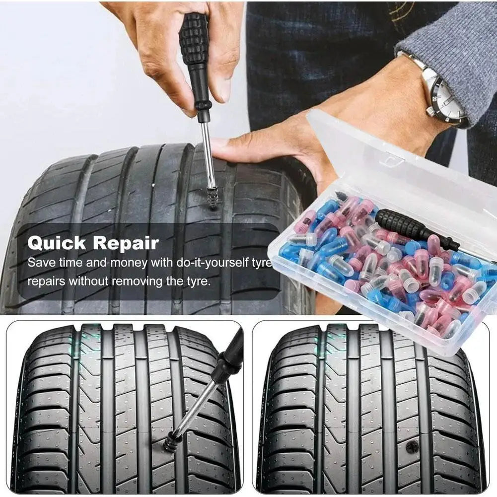 Tire Repair Screw Screwdriverfor Car Motorcycle Truck Universal