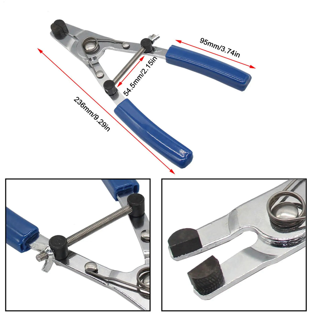 Motorcycle Brake Piston Removal Locking Pliers Puller Extractor