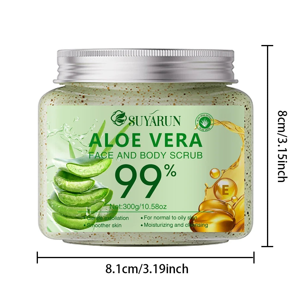 SUYARUN Aloe Vera Body Scrub – Deep Cleansing & Hydrating