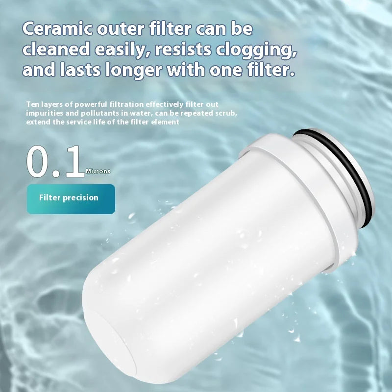 HOMEFISH Universal Faucet Water Purifier | Kitchen Tap Filter