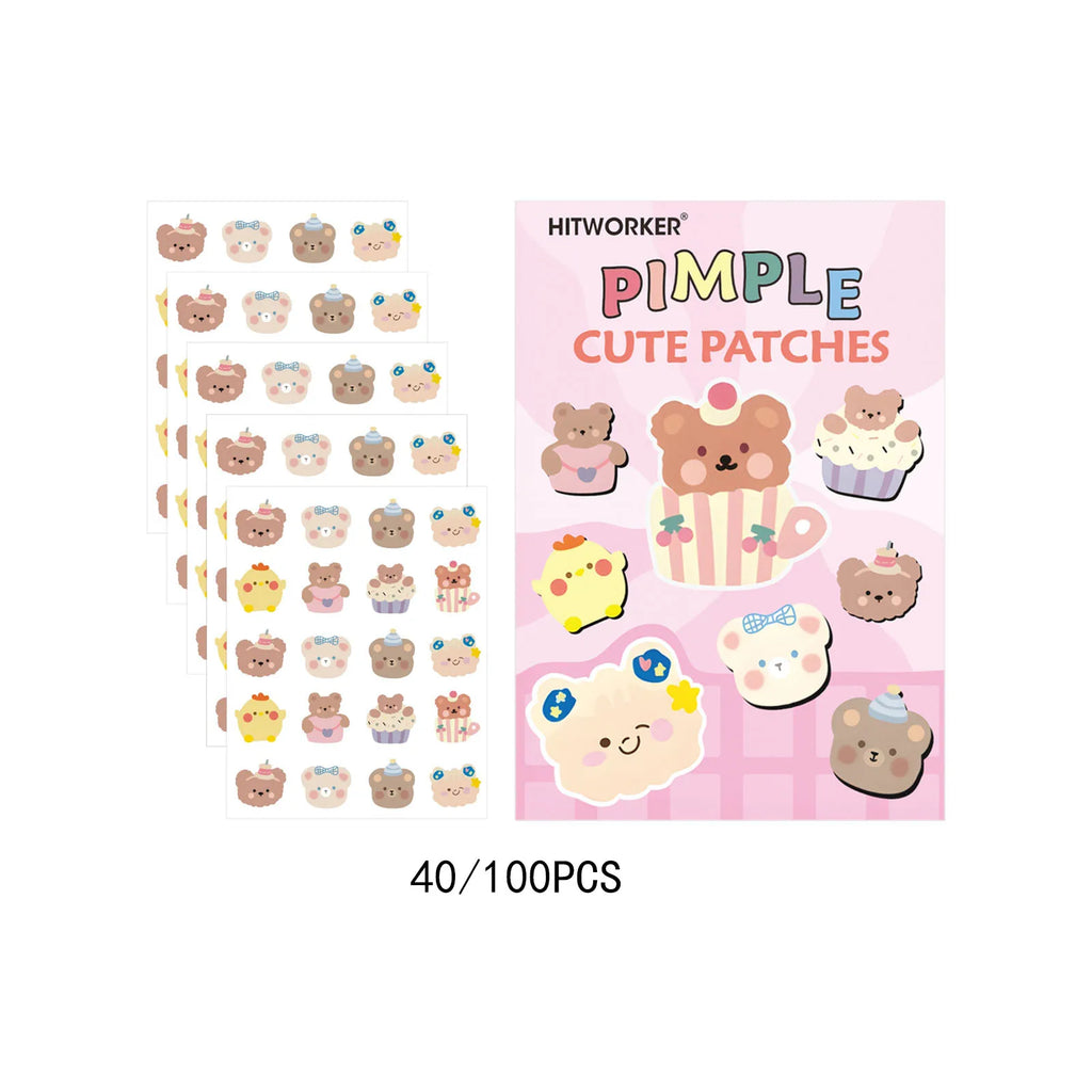 Invisible Hydrocolloid Acne Patches – Waterproof, All Skin Types