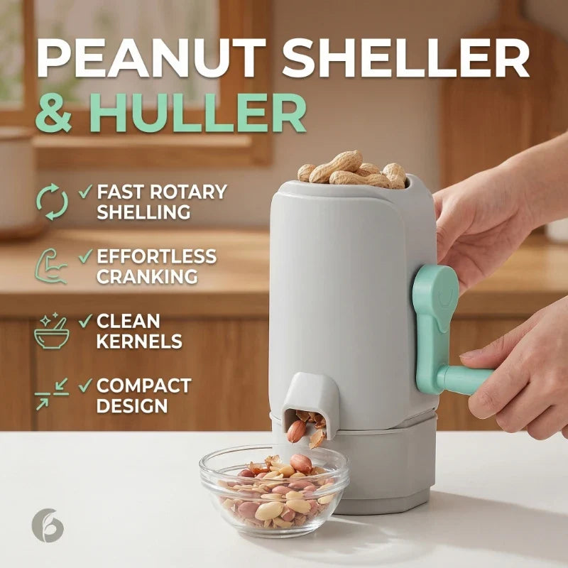 Easy-clean Automatic Peanut Sheller Effortless Nut Cracker Home