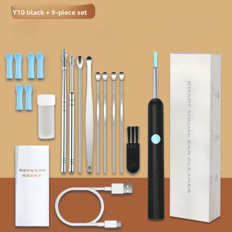 Visual Ear Wax Cleaner with HD Camera & LED Light | Ear Care Kit
