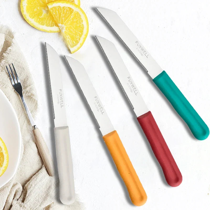 12-Piece Stainless Steel Steak & Fruit Knife Set
