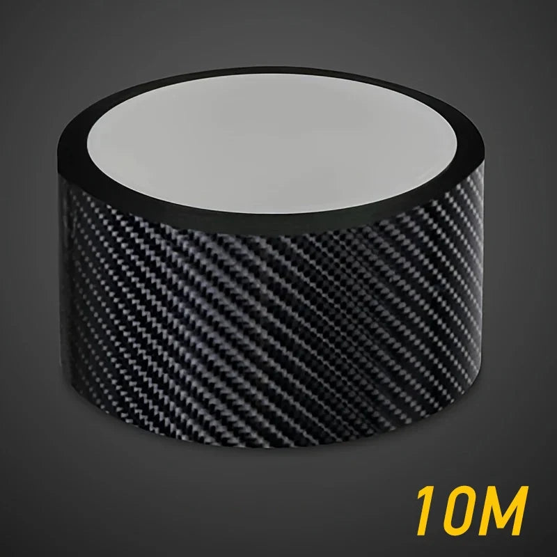Nano Carbon Fiber 3D Car Wrap Tape – Door & Mirror Protector