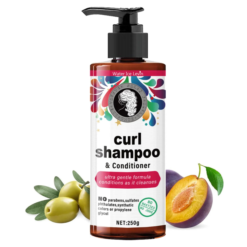 Curly Hair Shampoo & Conditioner 250g – Glycerin Moisture