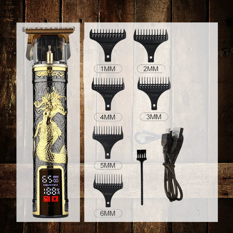 Oumonoka T9 Men's Hair Clipper & Beard Trimmer | IPX4 USB