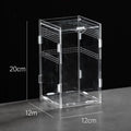 Durable Acrylic Reptile Habitat Clear Multiple Spider Feeding Case