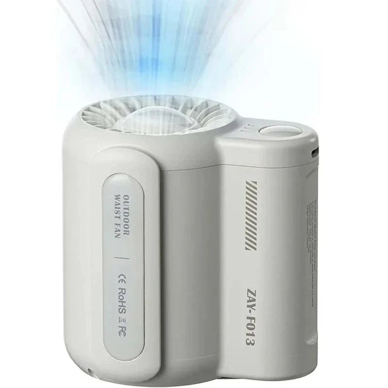 HOMEFISH Wearable Neck Fan – Rechargeable Hands-Free Cooling