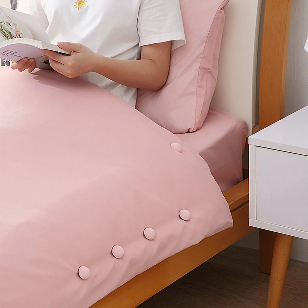 12-Pack Anti-Slip Duvet Cover Clips & Bedding Corner Pins