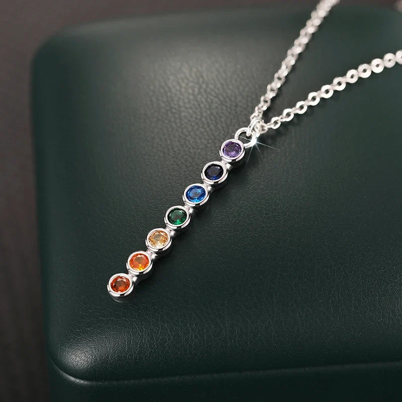 Huitan Cubic Zirconia Pendant Necklace – Women's Statement Jewelry