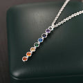 Huitan Cubic Zirconia Pendant Necklace – Women's Statement Jewelry