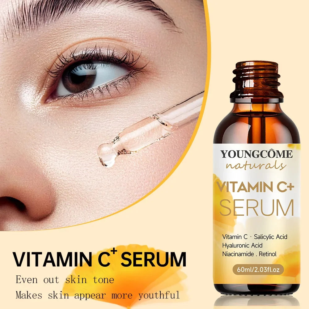 YOUNGCOME Vitamin C & Retinol Face Cream Skincare Set