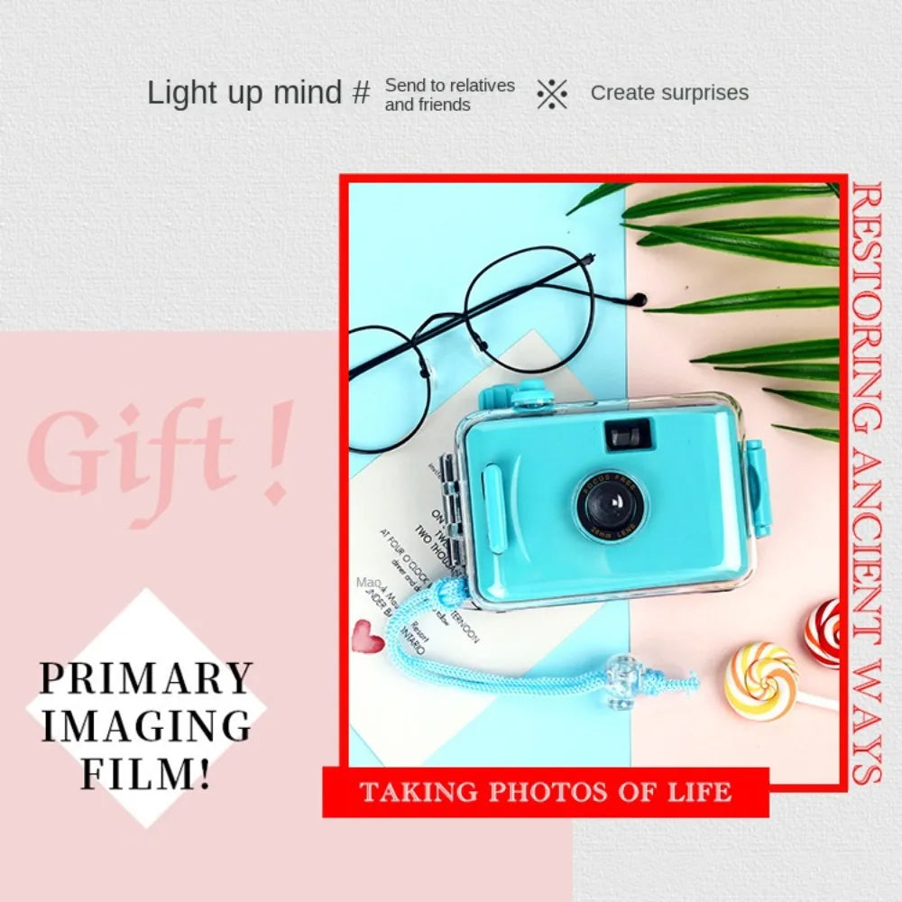 Kawaii 35mm Reusable Lomo Film Camera – Retro Kids Camera