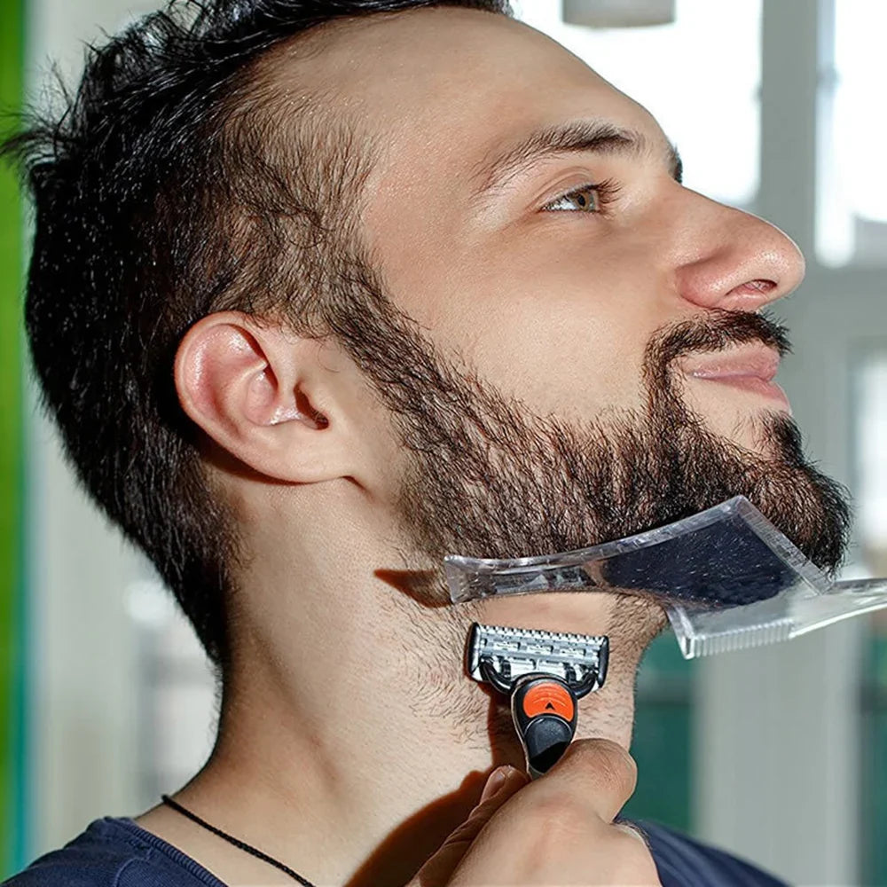 Beard Styling Comb & Trimming Template | Sideburns & Jawline