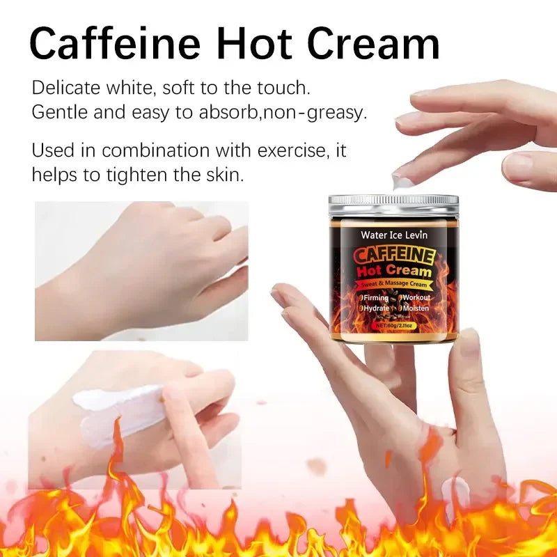 Caffeine Thermal Massage Cream – Firming Moisturizer 60g