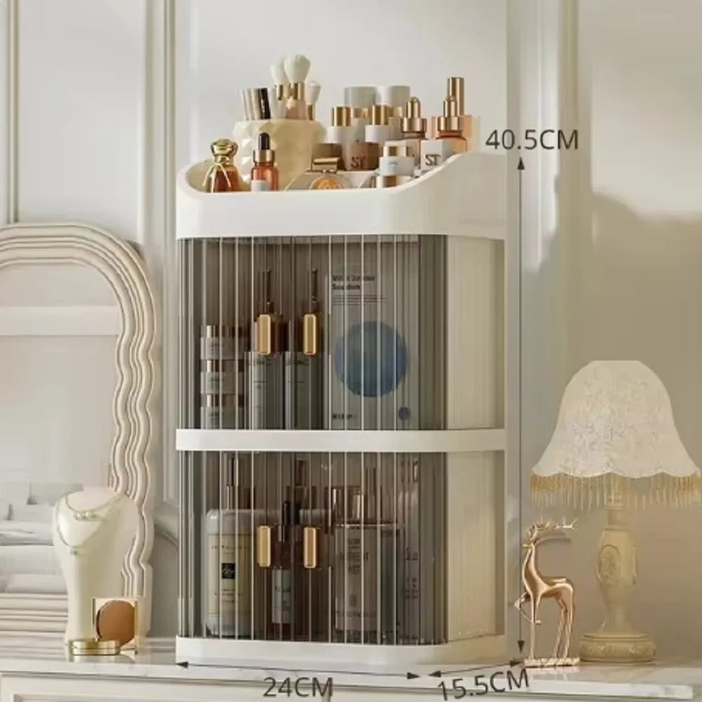 Large Capacity Makeup & Cosmetics Organizer with Drawers