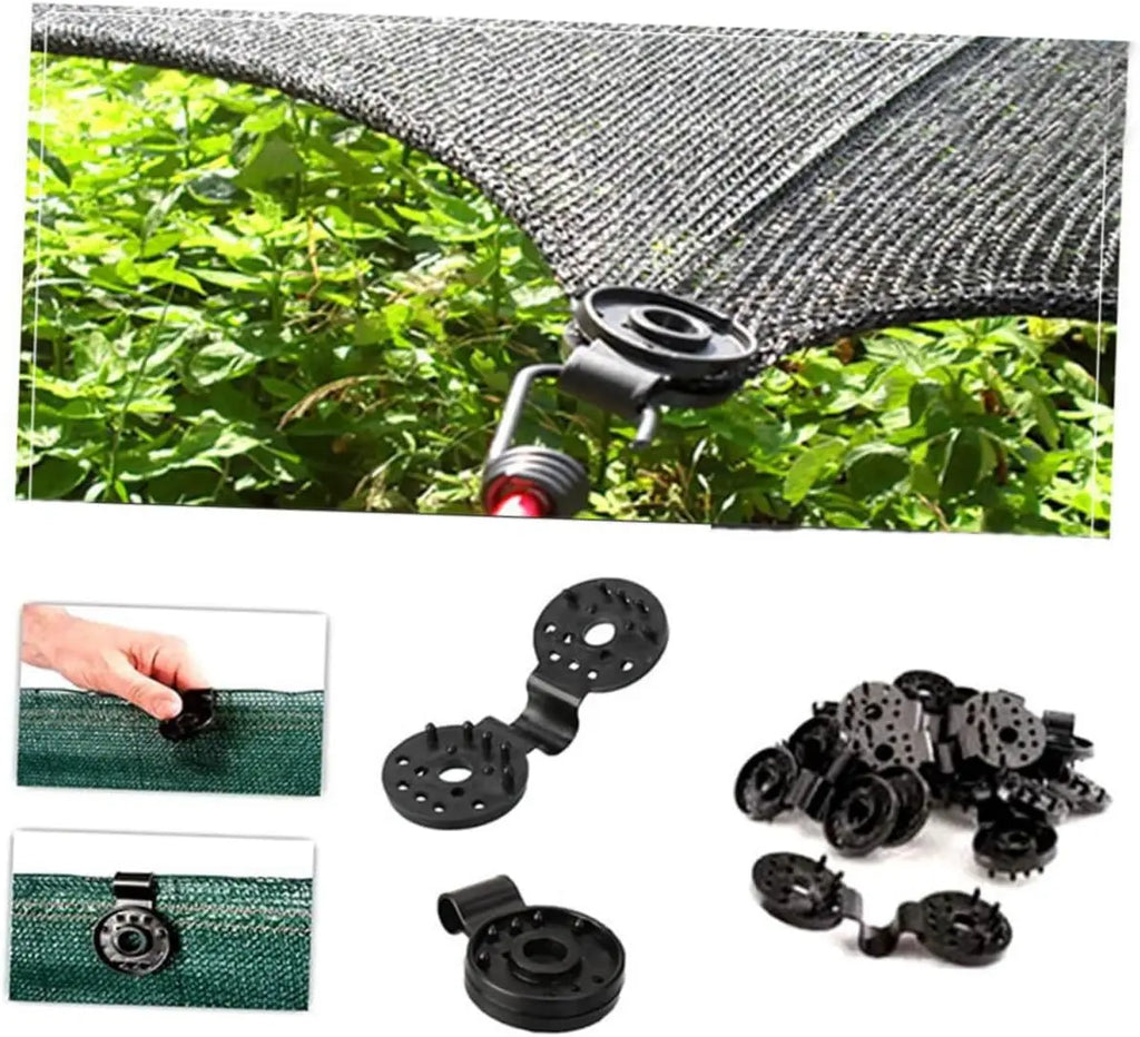 Reusable Sun Shade Net Clips – Wind-Resistant Canopy Fasteners
