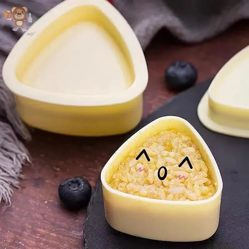 Onigiri Rice Ball Mold Set – Triangle Sushi & Kimbap Press