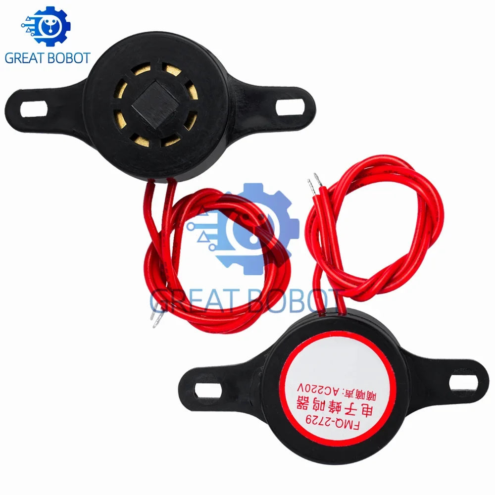 ZMQ-2729 AC220V 90dB Buzzer Beeper Alarm Siren for Arduino