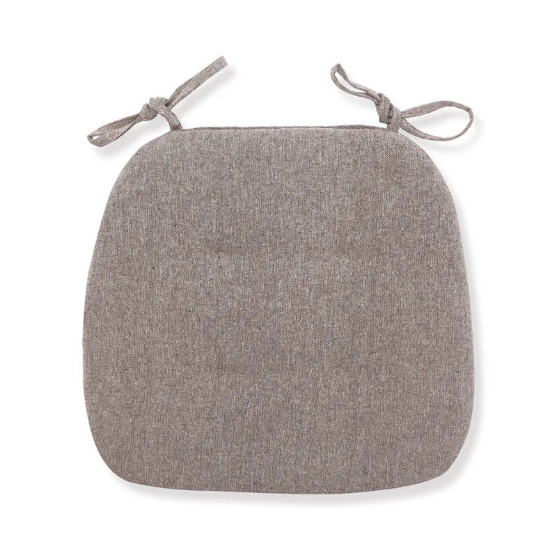 Horseshoe Chair Cushion – Breathable Cotton Linen Seat Pad